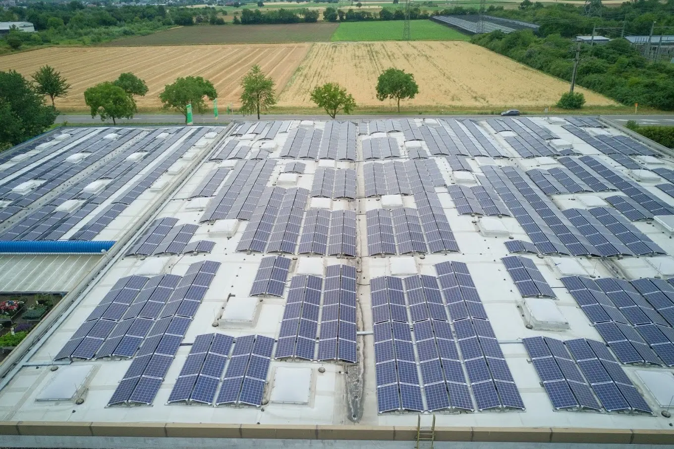 Warehouse Logistic Solar Energy System