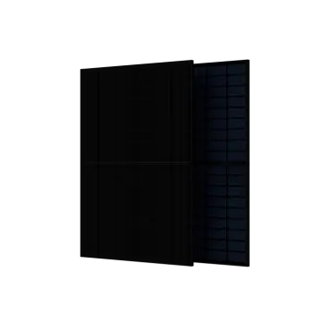 Grade A Full Black N type TOPCon Half cell Bifacial solar PV modules